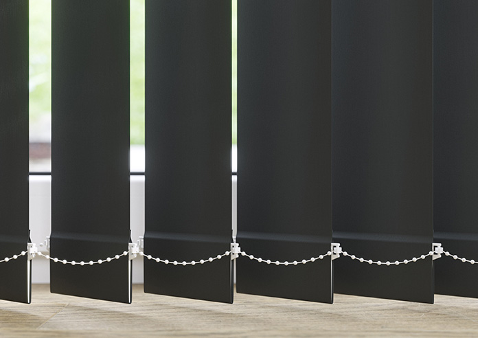 Roma (FR), Ebony - Vertical Blind Slats - Image 3